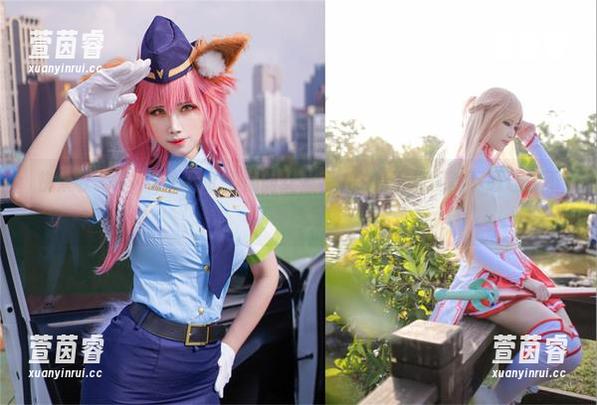 快来收藏！KaYa萱《玉藻前女警装Ver》写真网盘下载让你不再孤单
