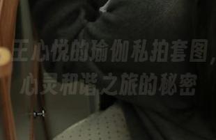 秀人网 – 王心悦的瑜伽私拍套图，解锁身心灵和谐之旅的秘密