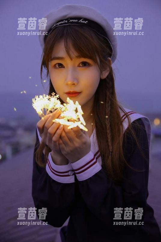 美媛馆-豆baby 美媛馆 - 豆baby水手服合集:融合甜美与俏皮的写真作品,展现年轻人的青春活力